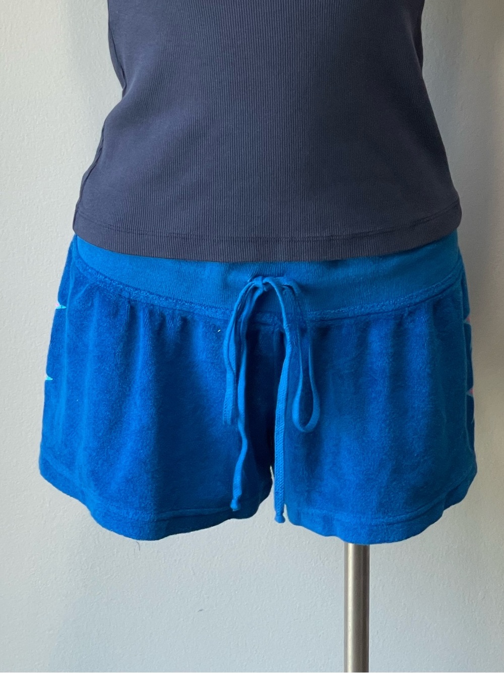 Hard Tail Electric Blue Terry Lounge Shorts